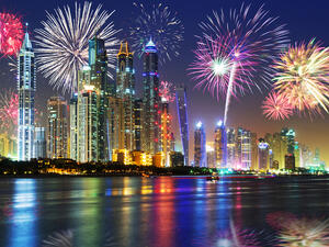 Fireworks in Dubai