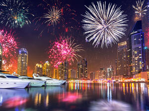 Fireworks in Dubai