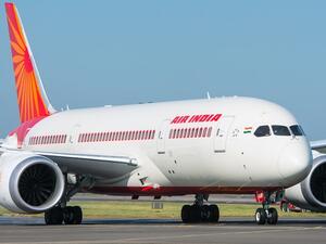 An Air India passenger plane takes off from Sardar Vallabhbhai Patel International Airport in Ahmedabad.