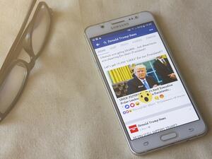 Facebook is already running a Trump campaign ad that was rejected by CNN and NBC. 