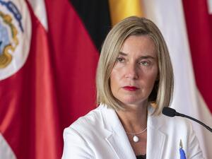 The European Union foreign policy chief Federica Mogheriniand (AFP)