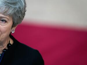 Britain's acting Prime Minister Theresa May (AFP)