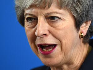 Britain's Prime Minister Theresa May (AFP)