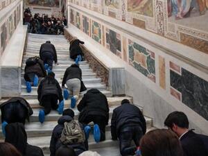 The Scala Sancta, or Holy Staircase (Twitter)