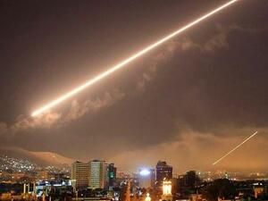 Syria's Defense Ministry claims Assad forces have shot down Israeli missiles (Twitter)