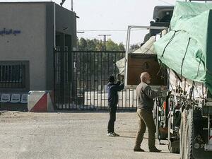 Israeli authorities decided to allow the entry of truckloads of fuel into the besieged Gaza Strip (Twitter) Israeli authorities decided to allow the entry of truckloads of fuel into the besieged Gaza Strip (Twitter)