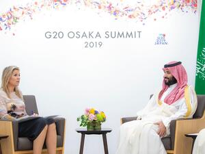 Many topics were on the table during a meeting between Crown Prince Mohammed bin Salman and Queen Máxima of the Netherlands (Twitter)