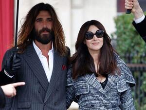 Monica Bellucci and Nicolas Lefebvre (Twitter)