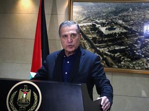 Palestinian Presidency spokesman Nabil Abu Rudeineh (Twitter)