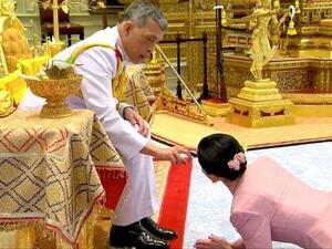 Thailand’s King Maha Vajiralongkorn on Wednesday married the deputy head of his personal guard force and gave her the title Queen Suthida (Twitter)