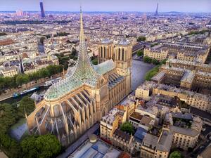 Vincent Callebaut Architectures Reveals Tribute to Notre-Dame (Twitter)