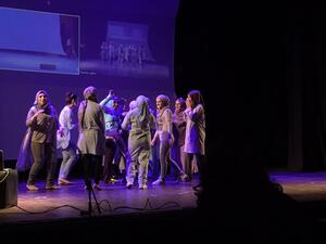 Dress rehearsal is done! Can’t wait for showtime (Twitter)