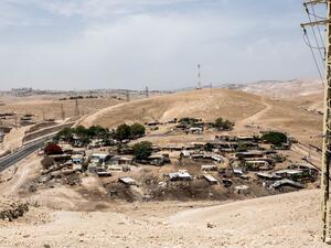 Bedouin Villages in West Bank (Twitter)