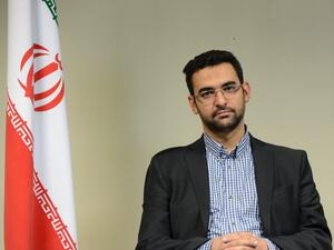 Telecommunications minister Mohammad Javad Azari Jahromi (Twitter)