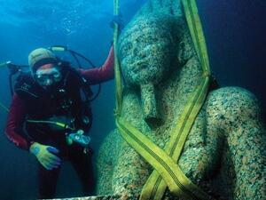 Egypt’s sunken antiquities (Twitter)