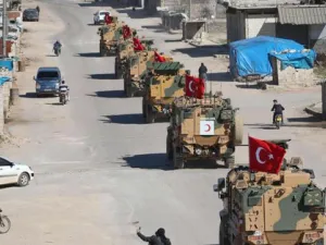 Turkish army in Idlib province (Twitter)