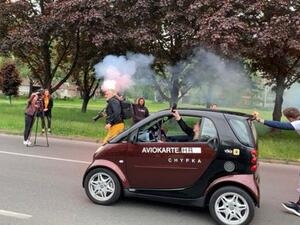 Tomislav Lubenjak sets new Guinness World Record in Zagreb (Twitter)