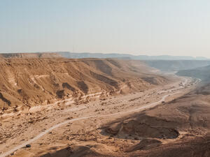 Rocks, sands & desert of the Nature protected area ( Wadi Degla ) in Maadi City, Cairo, Egypt (Shutterstock)