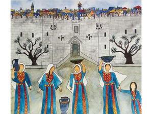 Mahmoud Shukair's novel, Praise for the Women of the Family (Twitter)