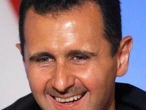 Syrian regime leader Bashar al-Assad  (Twitter)