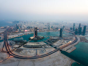 Aerial View of Bahrain (Shutterstock)	