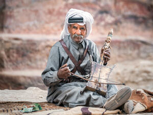 Portrait of local Bedouins in Petra, Jordan (Shutterstock)	