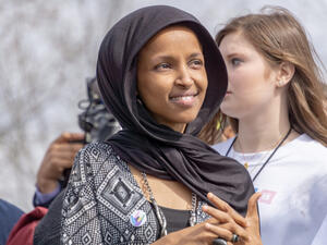 U.S. Congresswomen, Ilhan Omar (Shutterstock)