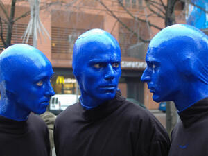 Blue Man Group  (Shutterstock)	