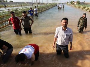 Flood in Iran (Twitter)