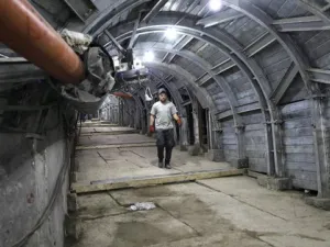 Tunnel in the Palestinian neighbourhood of Silwan in occupied East Jerusalem (Twitter)