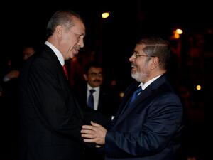 تعهد الرئيس التركي رجب طيب أردوغان، بالعمل على مقاضاة السلطات المصرية في المحاكم الدولية