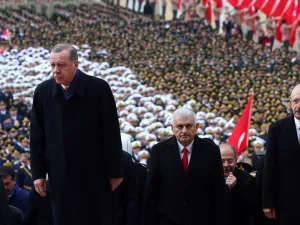 قال اردوغان : "يدمرون قيمهم بأيديهم من صموا أذانهم لآهات الفلسطينيين