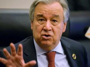 الأمين العام للأمم المتحدة أنطونيو غوتيريش 