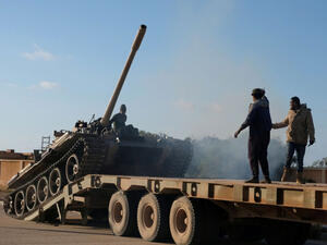 الجيش الليبي: هبوط طائرة روسية تحمل مرتزقة سوريين بسرت