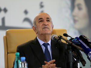  الرئيس الجزائري عبد المجيد تبون