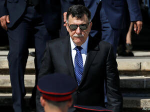 رئيس حكومة الوفاق الوطني الليبية فايز السراج