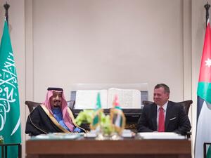 الملك الأردني للملك سلمان: أمن السعودية من أمن الأردن