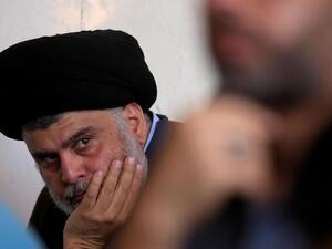 رجل الدين الشيعي مقتدى الصدر 