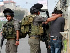 اعتقال 5 فلسطينيين في الضفة الغربية المحتله