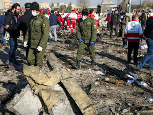 مكان حادث سقوط الطائرة الأوكرانية في إيران 8 يناير 2020