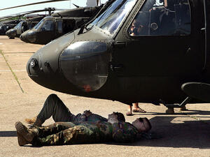 هذه القوات تلقب أيضا بـ"النسور الزاعقة" وكانت الولايات المتحدة استخدمتها ضد العراق بحرب الخليج