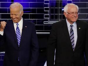  بايدن وساندرز
