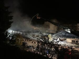 حريق ضخم في محطة مترو أنفاق برلين