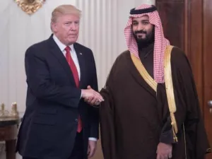 بن سلمان وترامب