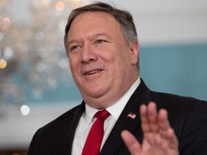  وزير الخارجية الأمريكي، مايك بومبيو