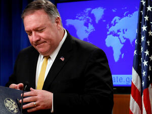  وزير الخارجية الأمريكي، مايك بومبيو