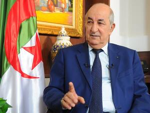 الرئيس الجزائري المنتخب عبد المجيد تبون