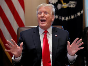 الرئيس الأمريكي دونالد ترامب