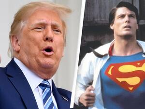 ترامب خطط للظهور بقميص "سوبرمان" لحظة خروجه من المستشفى