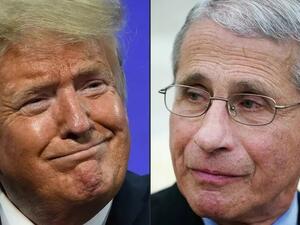  ترامب وفاوتشي